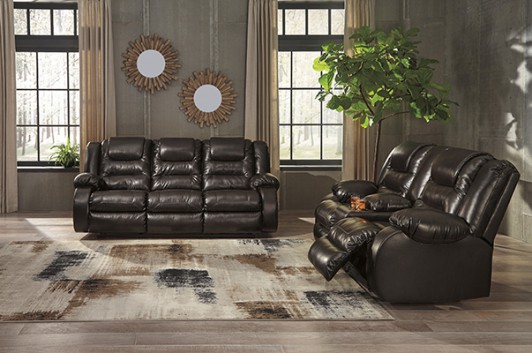 Vacherie Chocolate dual reclining Sofa & Loveseat